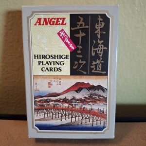 New Angel Hiroshige Playing Cards Japan TD-1000 Tokaido 53 Stations Ukiyo-e Art